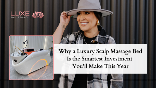 Luxury Scalp Massage Bed for Premium Spa Experience Boost Client Satisfaction