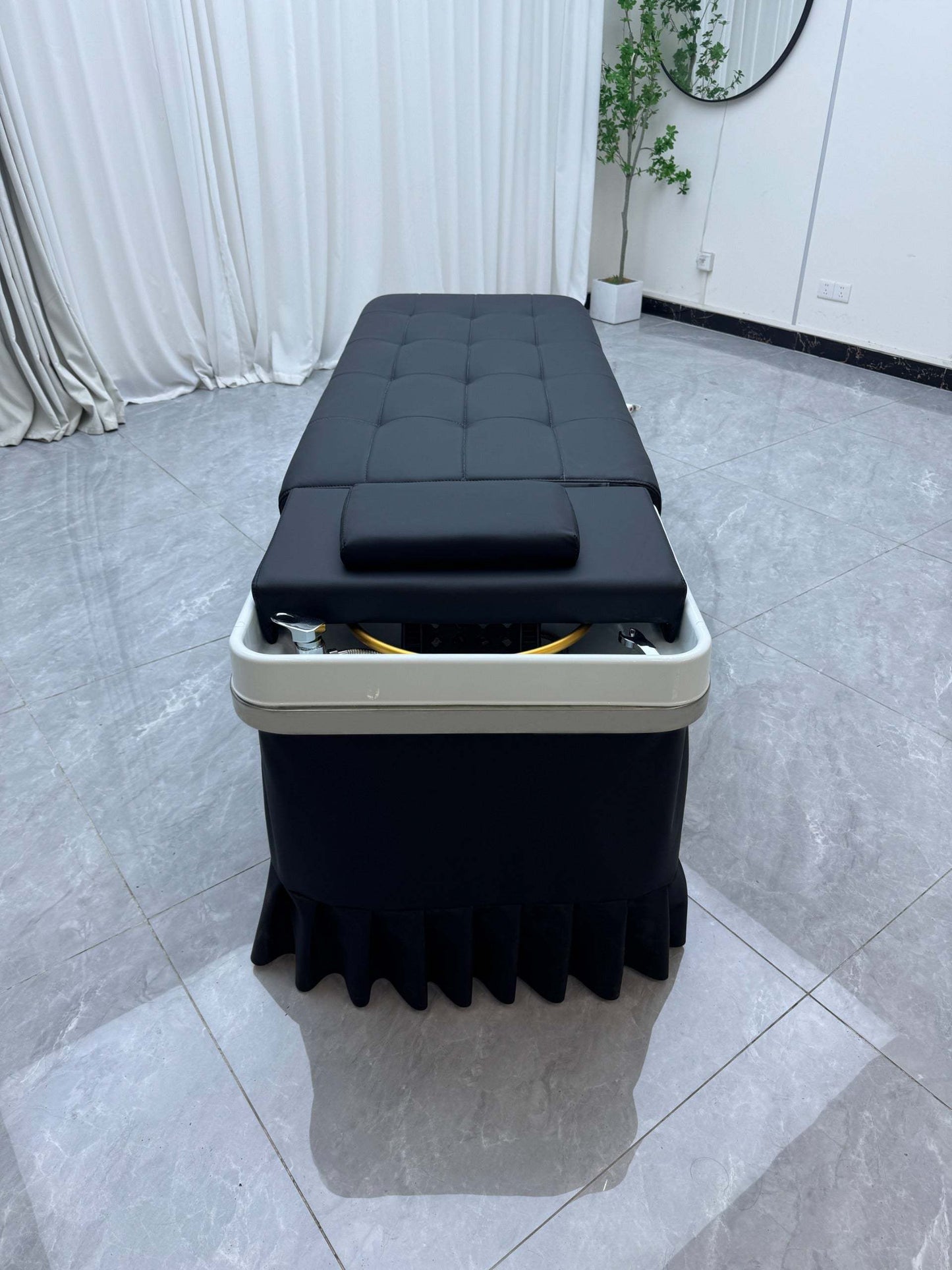 Scalp Massage Bed - Plumbed