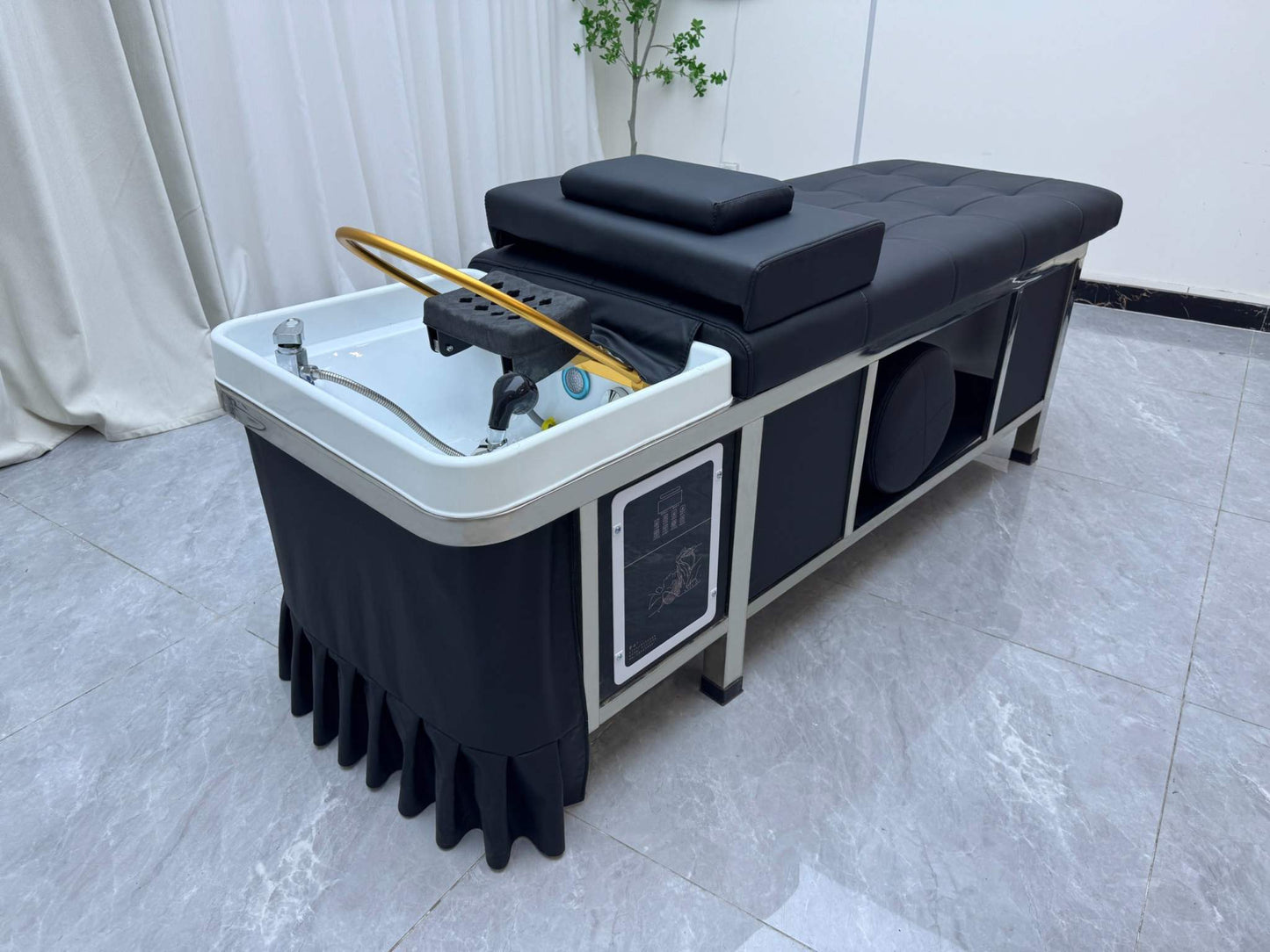 Scalp Massage Bed - Plumbed