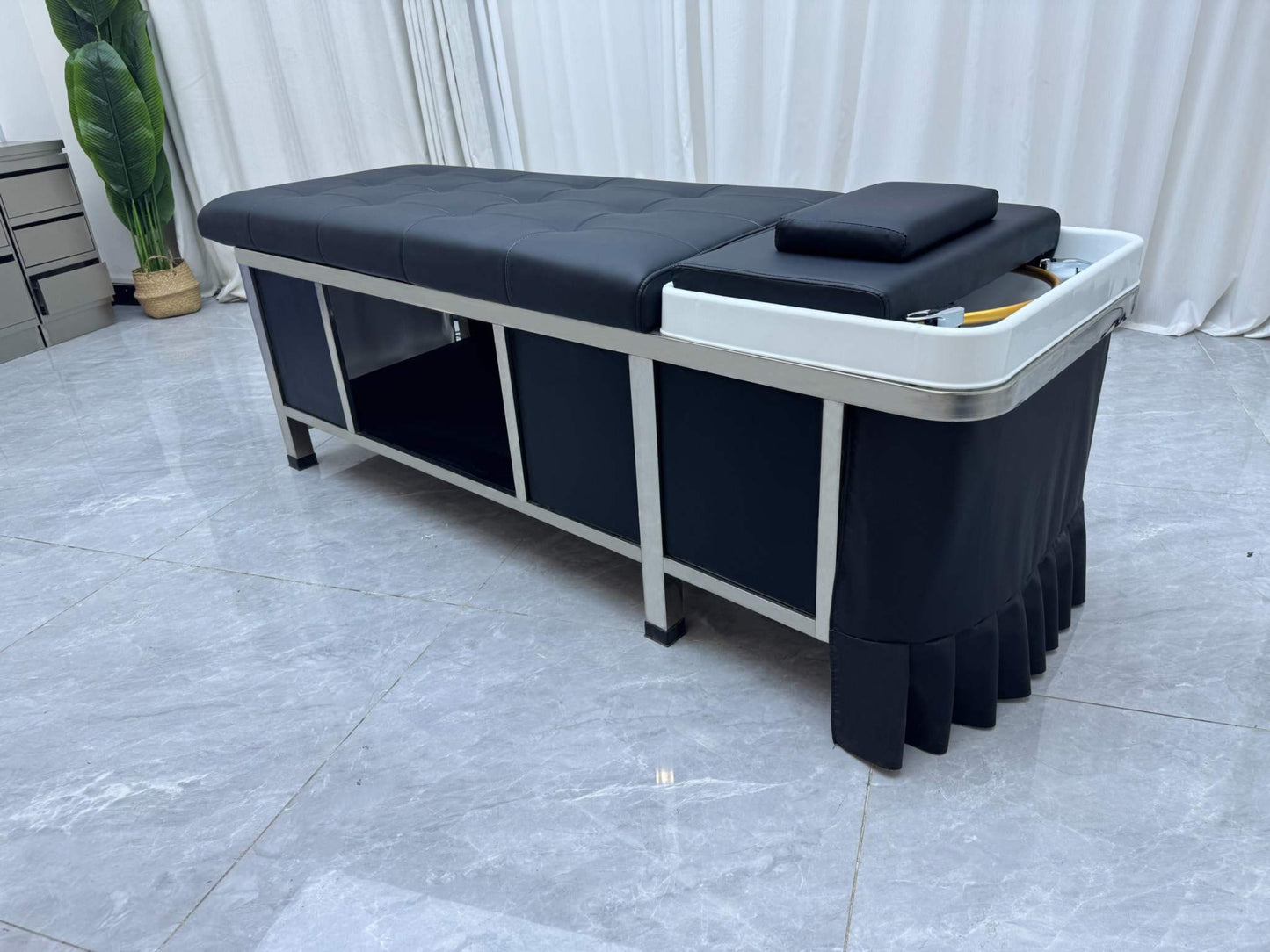 Scalp Massage Bed - Plumbed