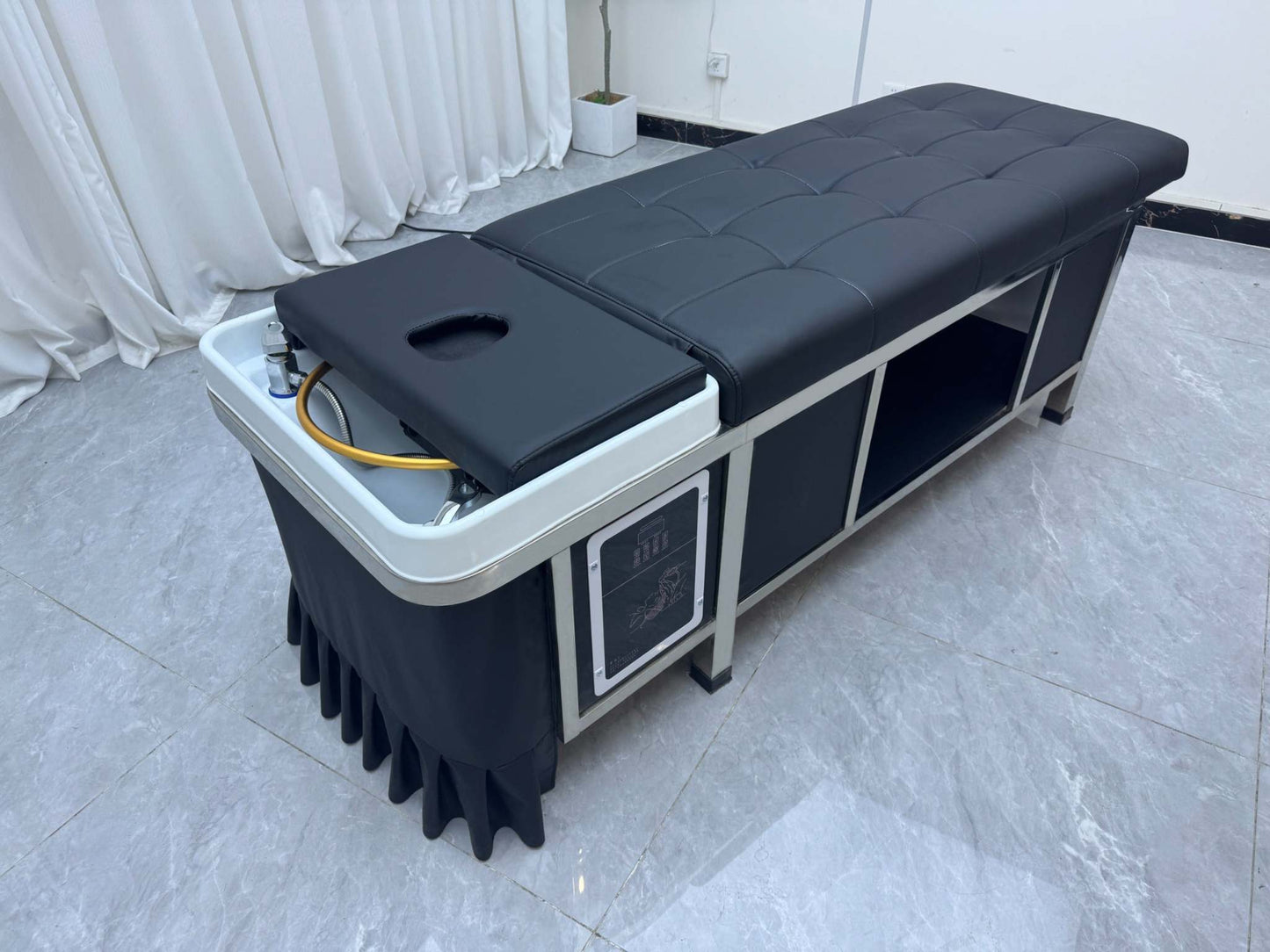 Scalp Massage Bed - Plumbed