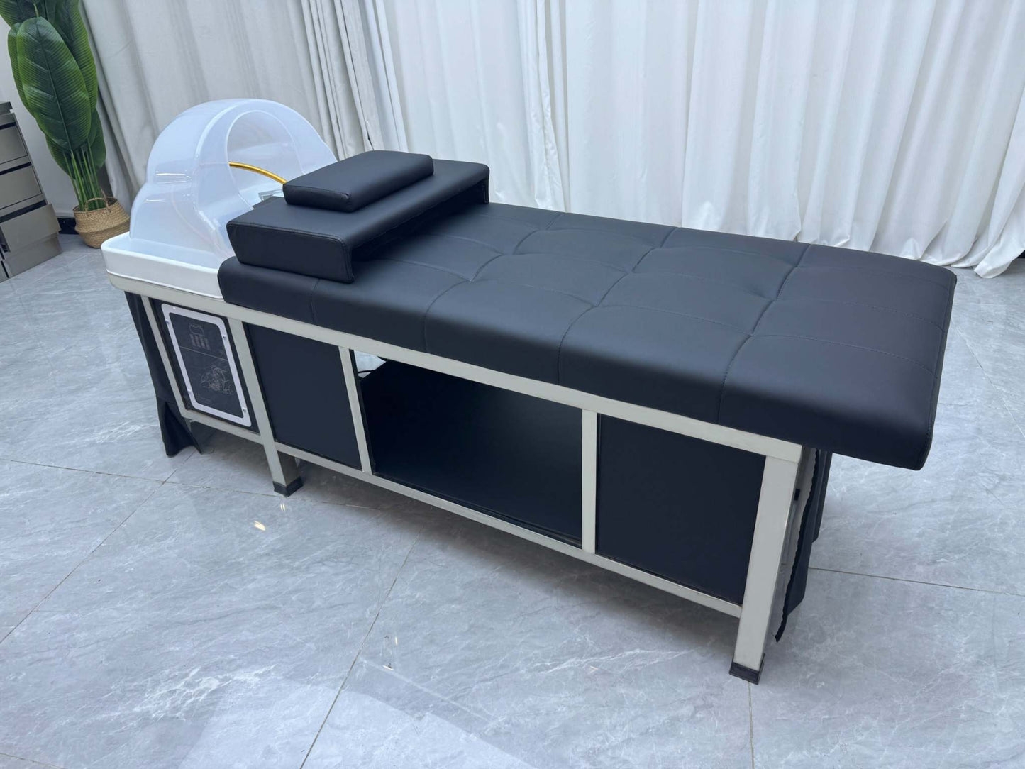 Scalp Massage Bed - Plumbed