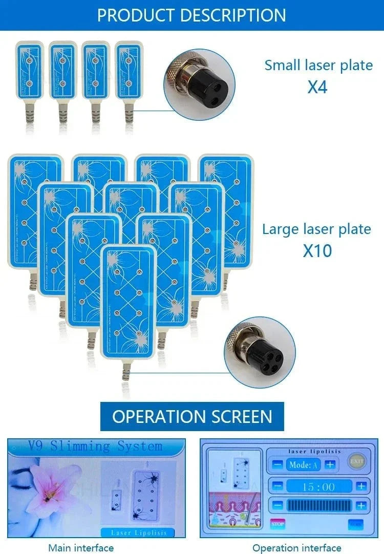Lipolysis 14 Pads Slimming Machine
