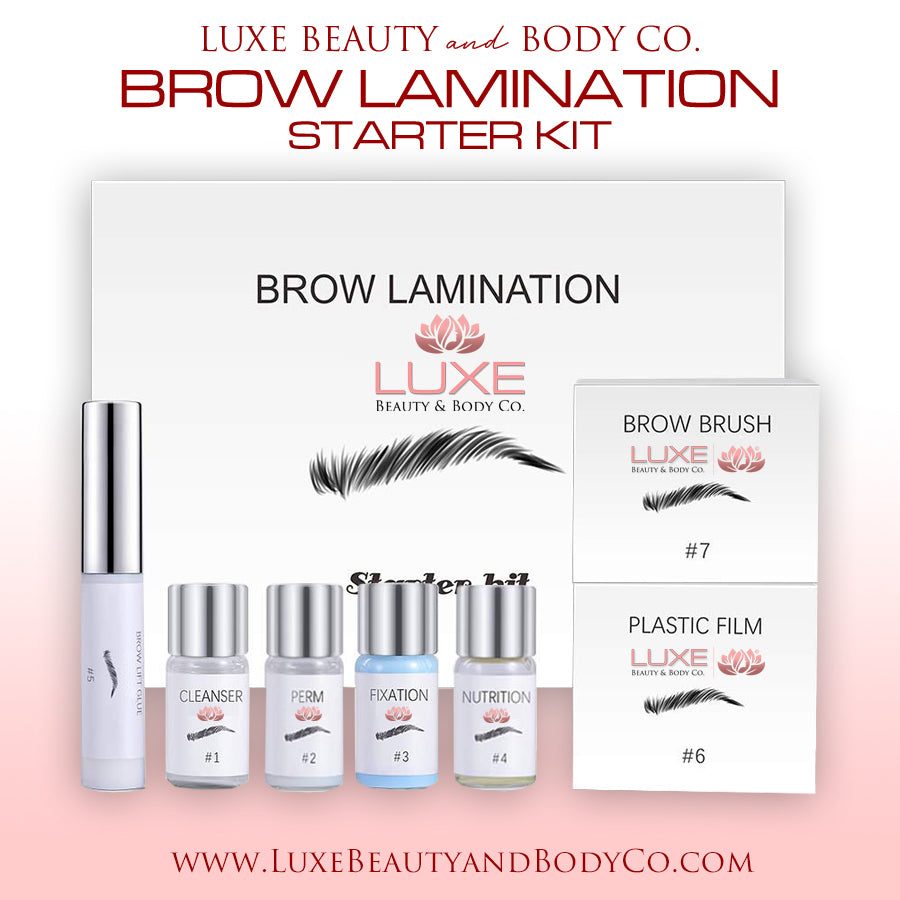 Brow Lamination Starter kit with safe, gentle formula for professional use.