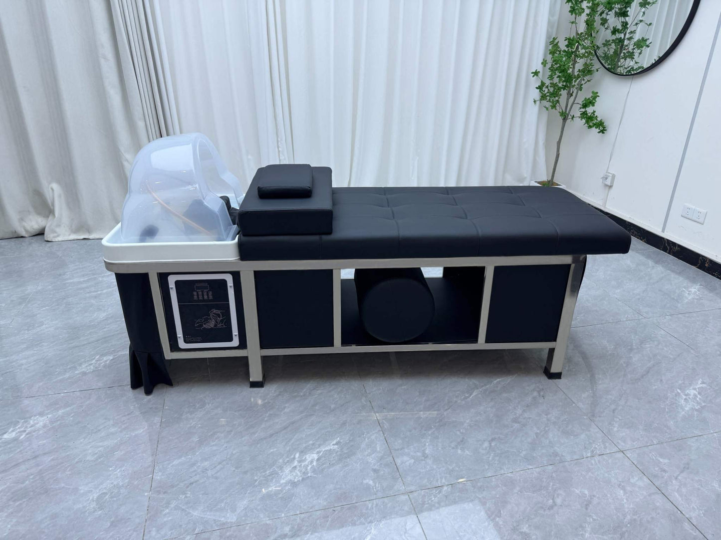 Scalp Massage Bed - Plumbed