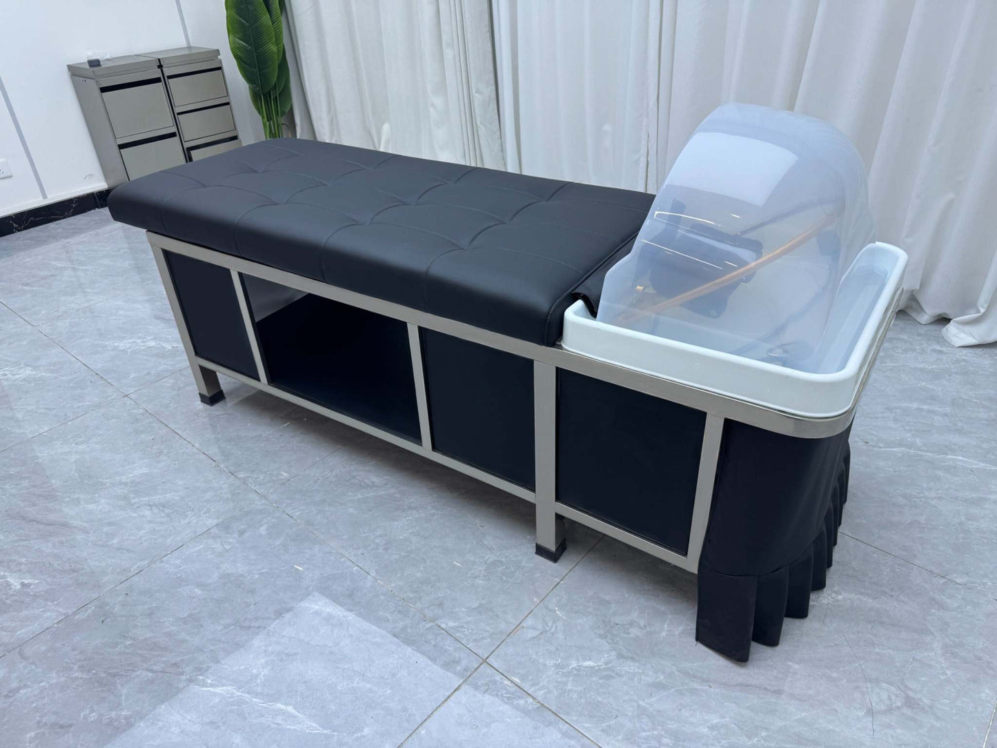 Scalp Massage Bed - Plumbed