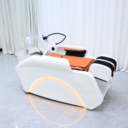 Luxury Scalp Massage Bed - Plumbed