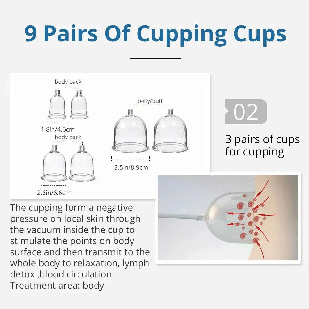 Vacuum Therapy Machine 24 Cups