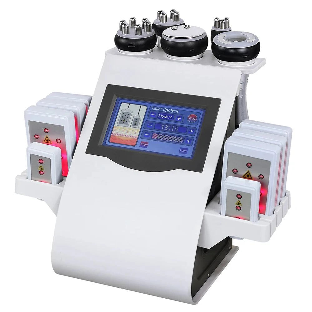 6 in 1 Laser Lipo Cavitation Machine