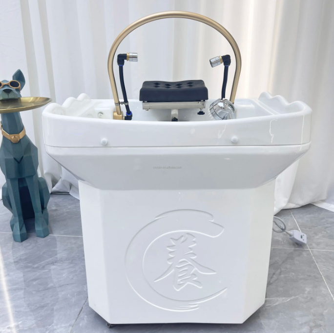 Scalp Massage Sink - Non-Plumbed w/ Tank