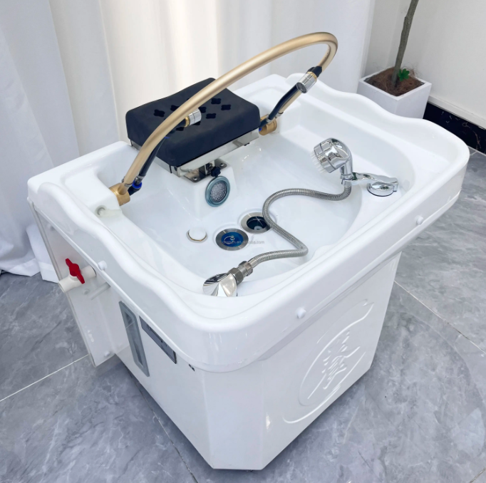 Scalp Massage Sink - Non-Plumbed w/ Tank