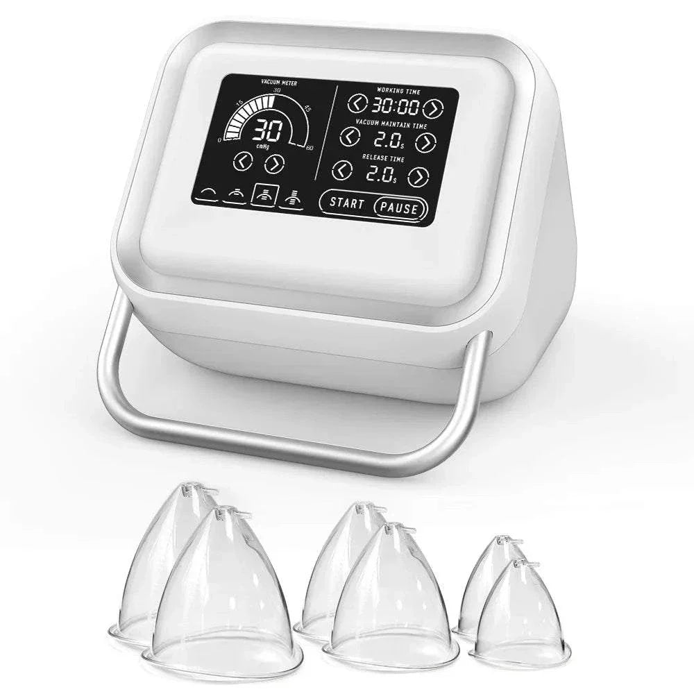 Vacuum Therapy Machine 6 Cups by Luxe Beauty & Body Co.