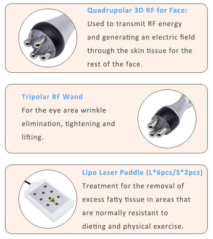 6 in 1 Laser Lipo Cavitation Machine